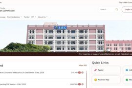 SSC Announces Facility to Edit OTR Details Starting October 8, 2025